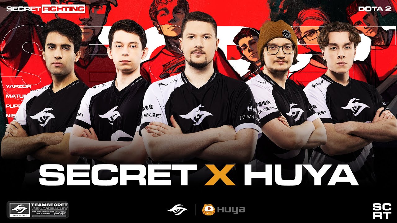 Team Secret x Huya
