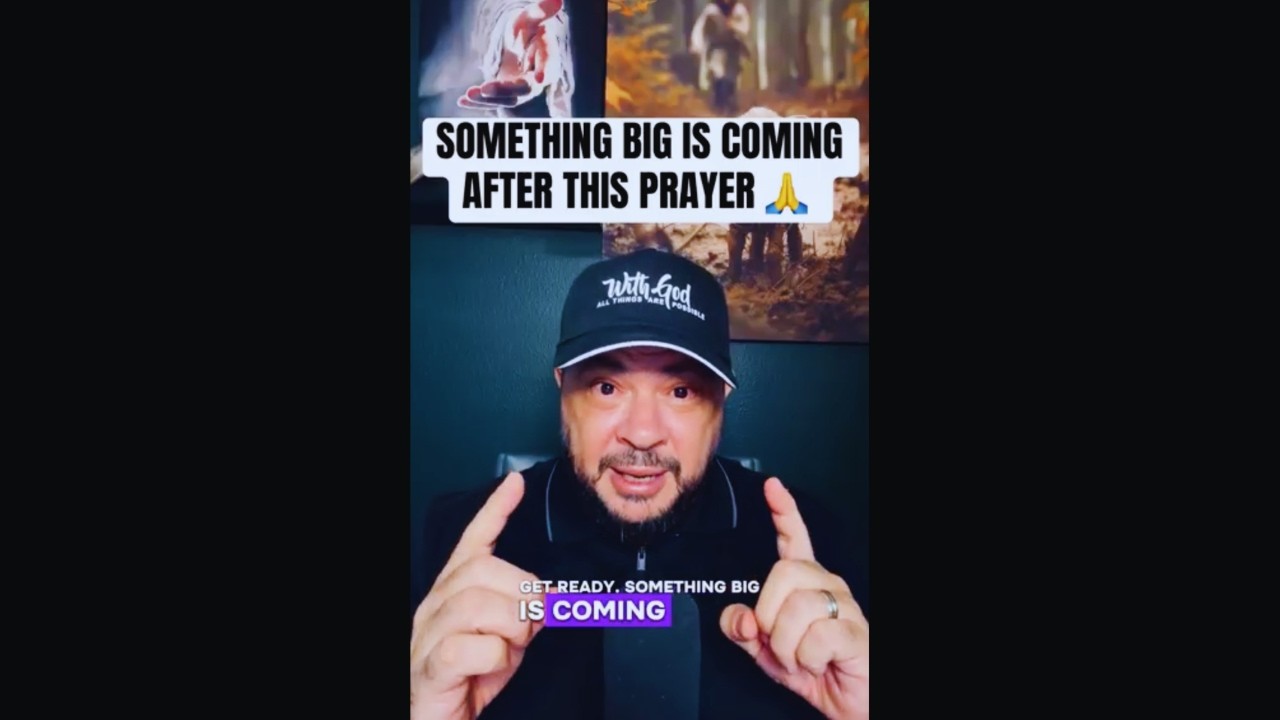 Помолитесь об этом прямо сейчас &mdash; грядёт нечто грандиозное!