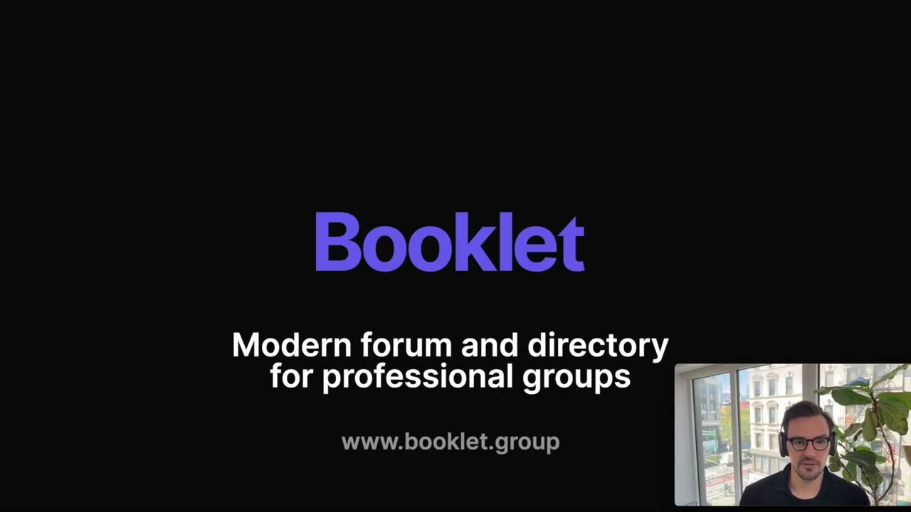 Introducing Booklet - async forums as an alternative to chat