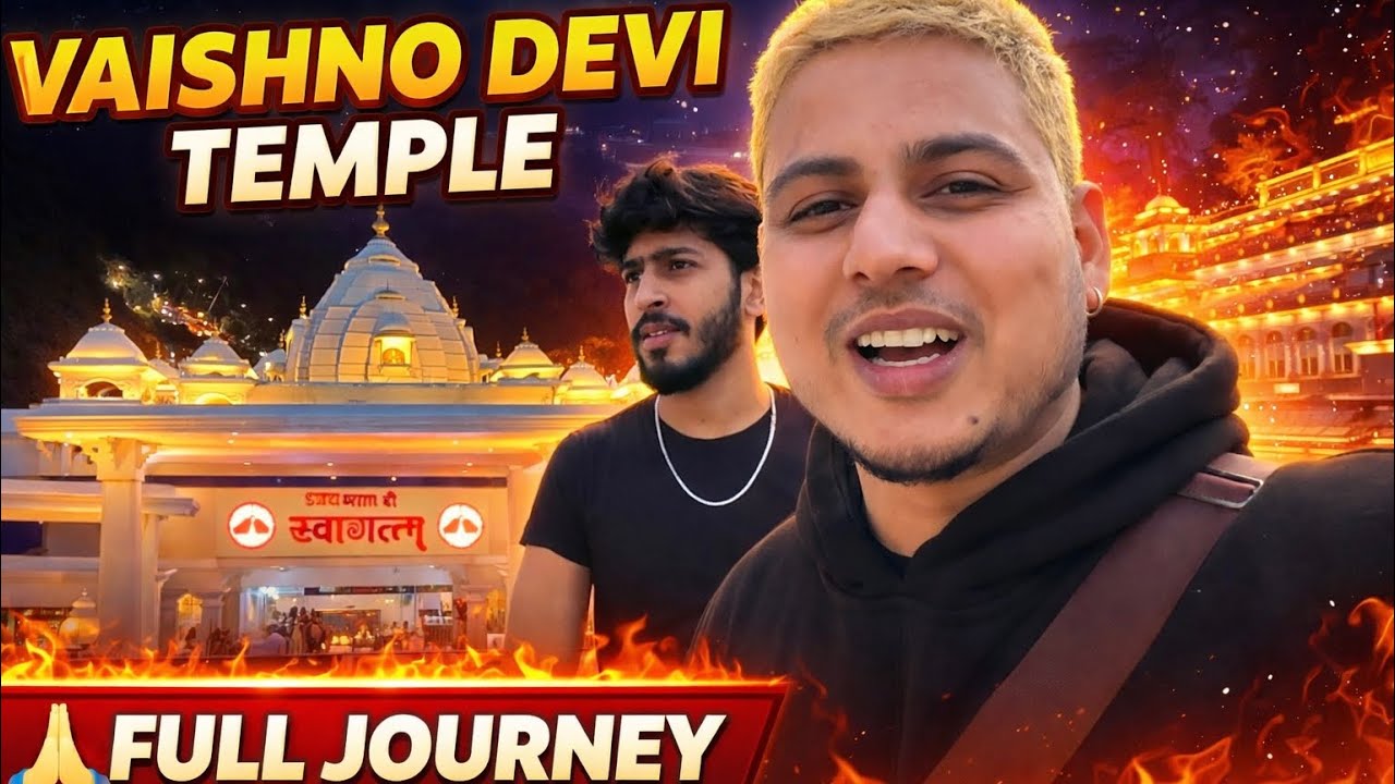 Vaishno Devi Yatra with Complete InFormation 2026 & snowfall || JAMMU To KATRA🚁 Darshan With Friends