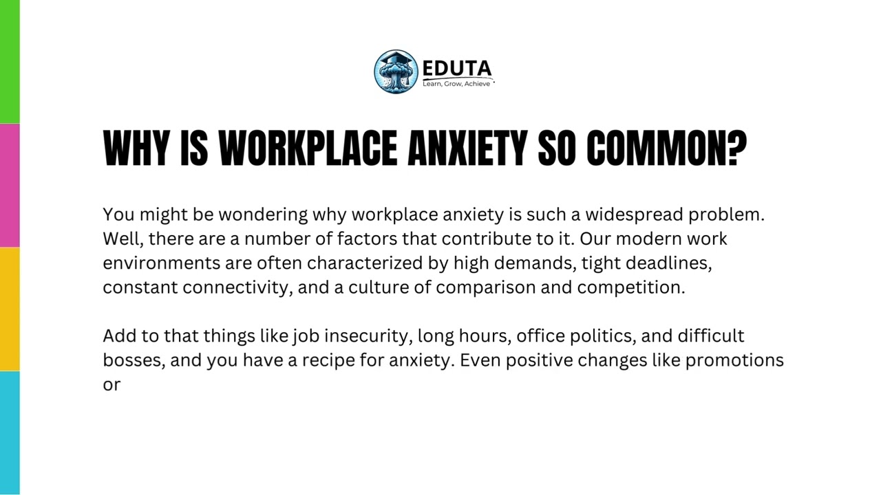 What is Workplace Anxiety?
