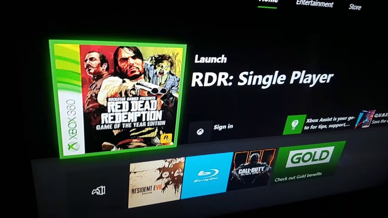 Иностранный диск в Xbox One (оригинал)