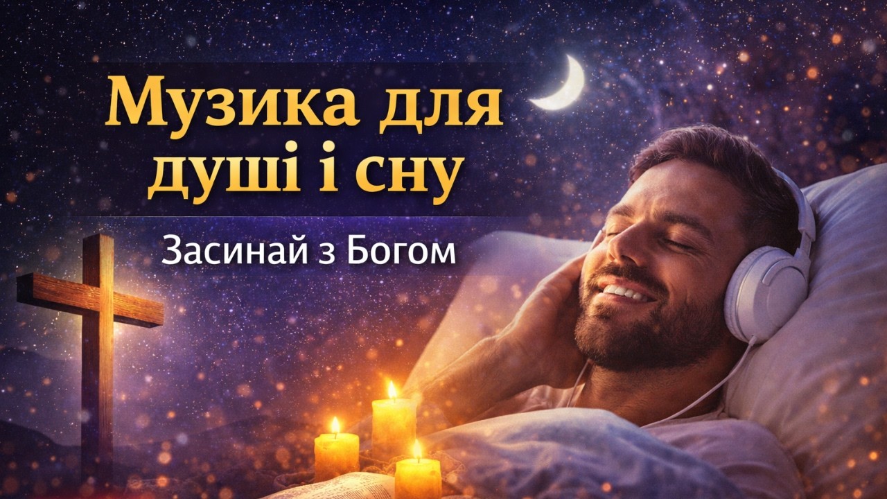 Музика для душі і сну | Спокійна християнська музика | Засинай з Богом