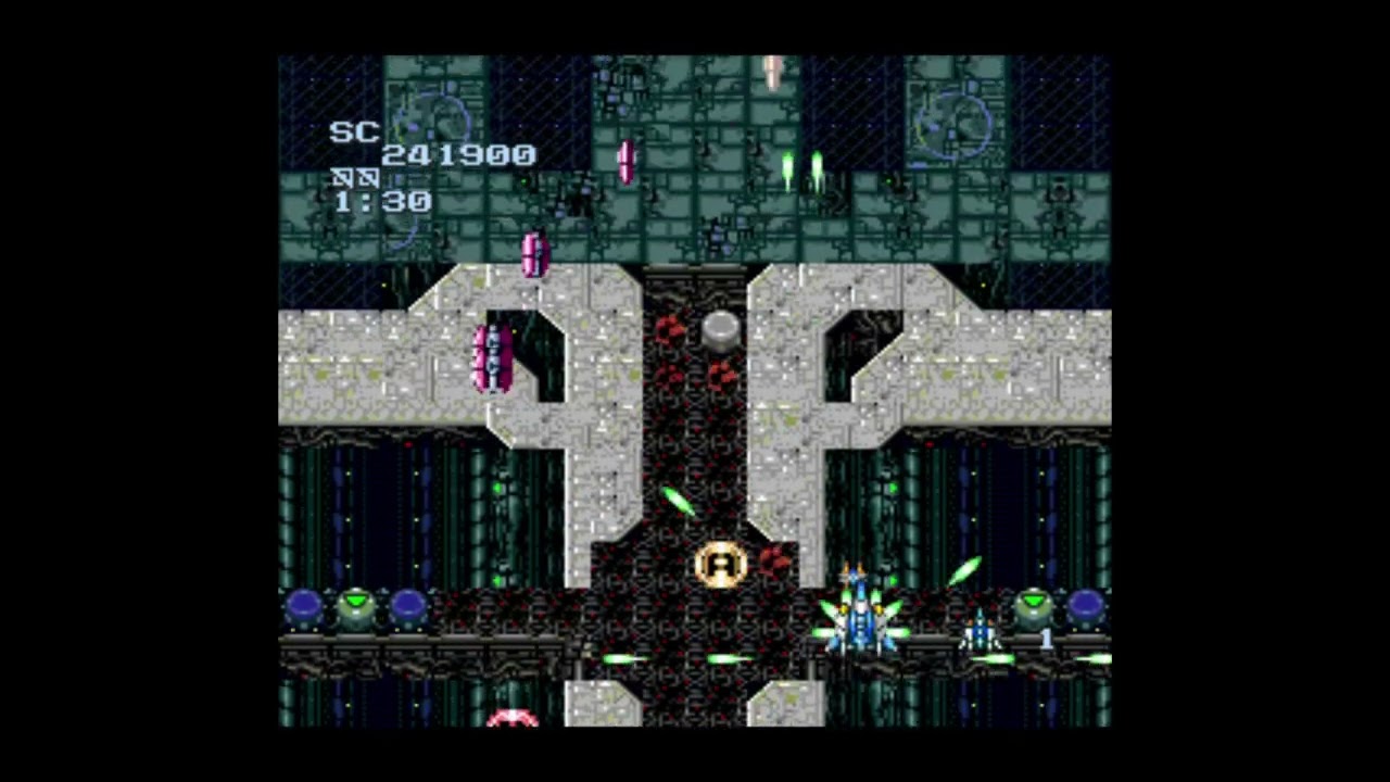 Alzadick [Summer Carnival '92](PC Engine)|Attack Mode: Time (default settings, 2:30). Score: 463 000