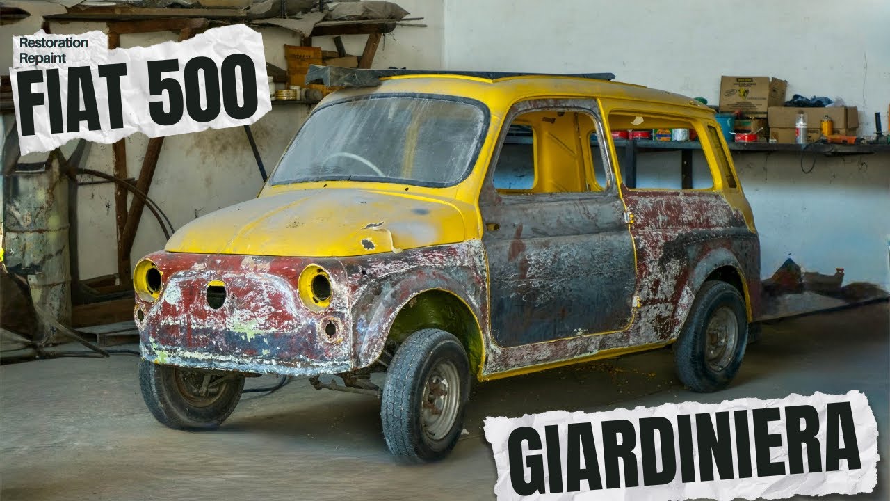 Restoring the Fiat 500 Giardiniera – Bringing a Classic Back to Life! 🚗✨