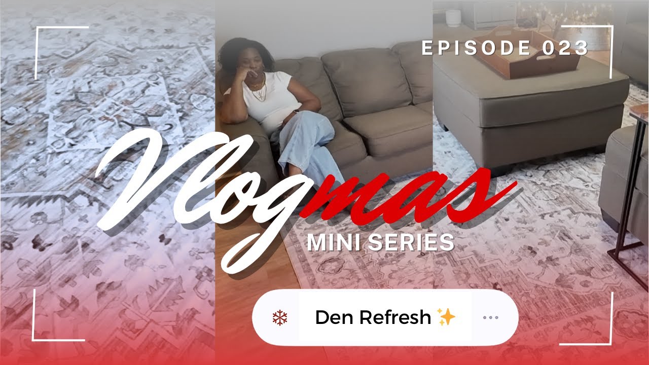Vlogmas День 23 | Уютное обновление дома | Преображение гостиной с коврами MontVoo