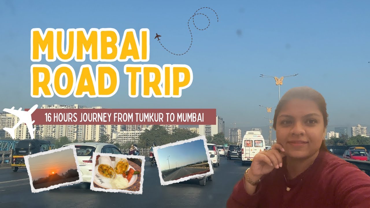 Tumkur to Mumbai Road Trip Vlog | Journey Mumbai Maharashtra #nammivlogs #trip #tour #tourism #food