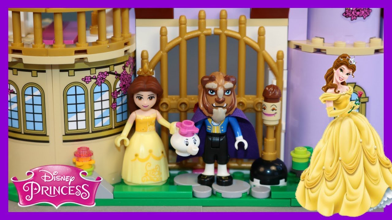 Lego Disney  - Belles bezauberndes Schloss - DEMO  - unboxing - aufbau