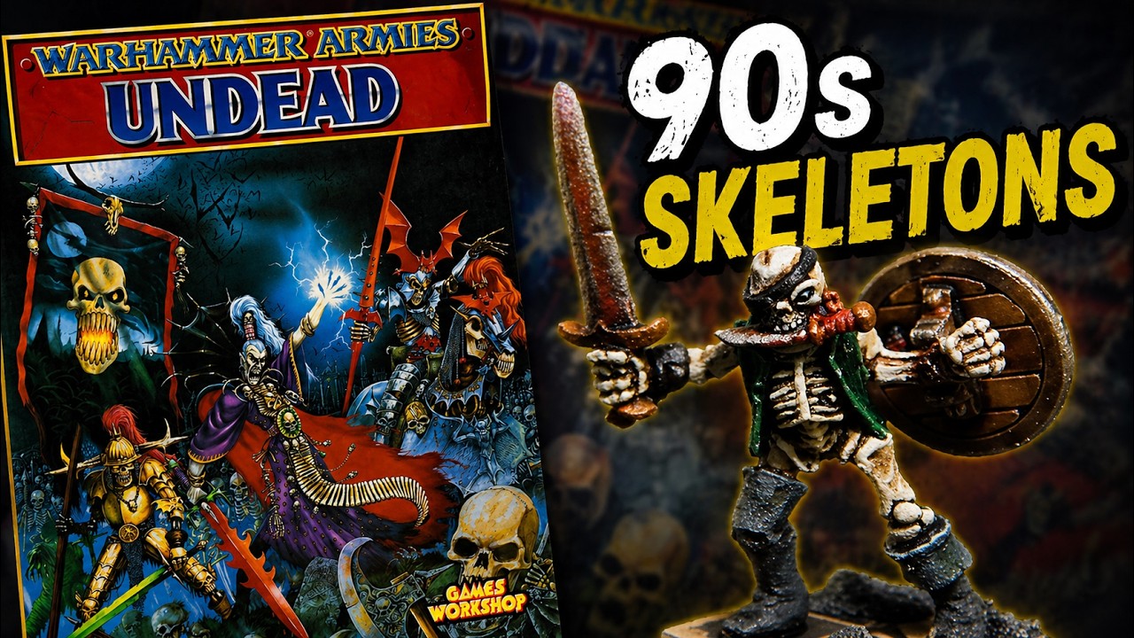 How to Paint Warhammer Skeletons with Contrast - Warhammer The Old World