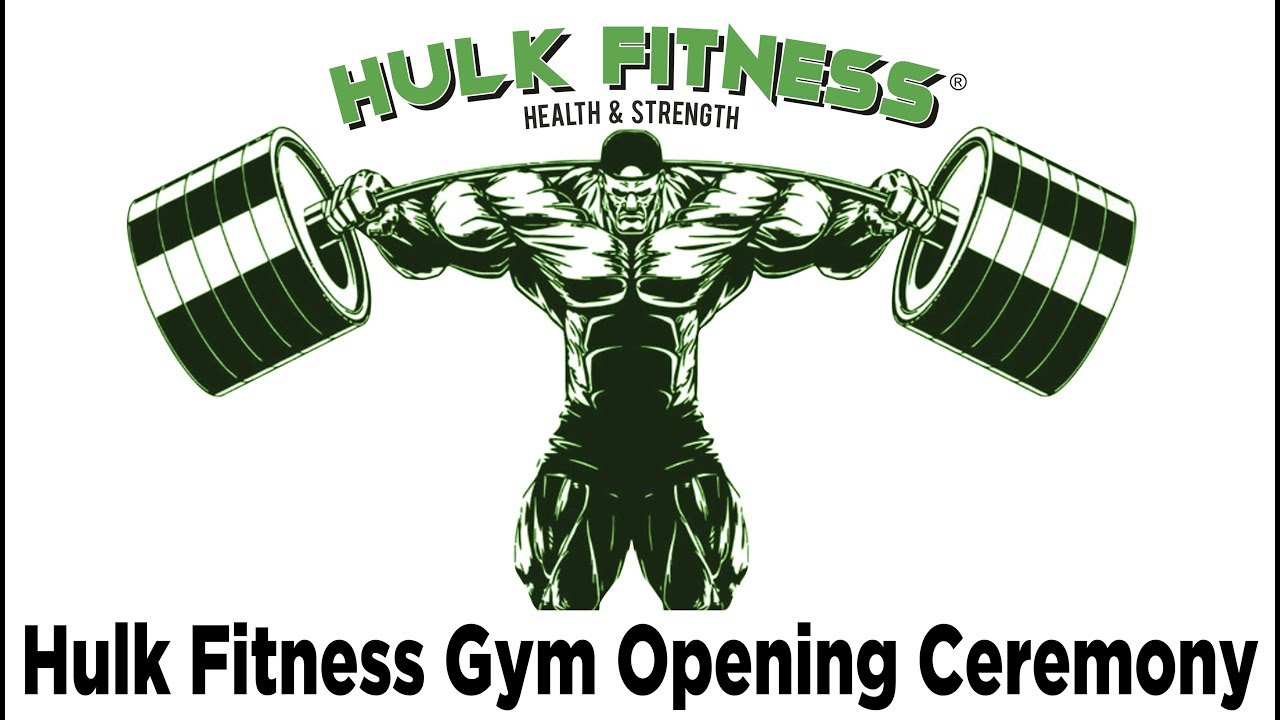 Grand opening ceremony of Hulk Fitness