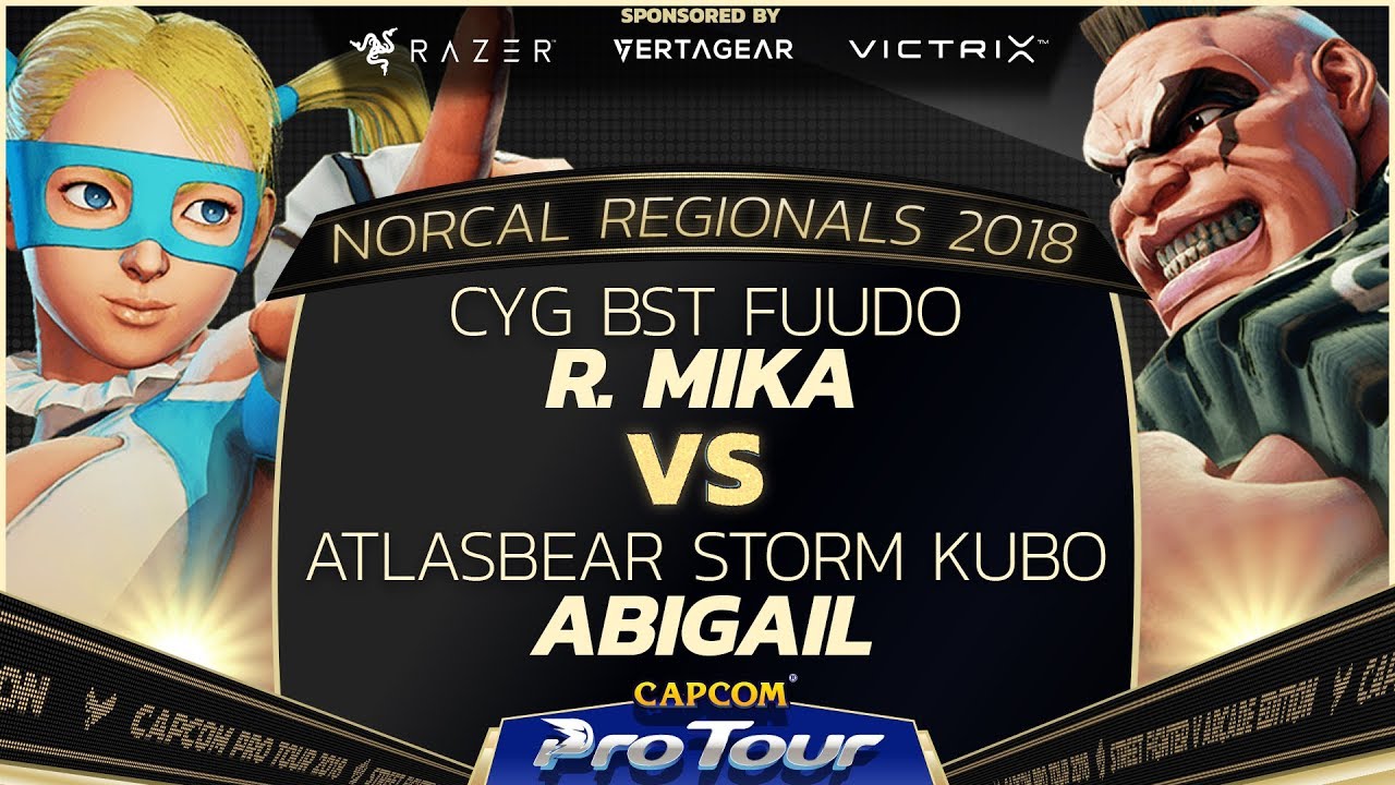 CYG BST | Fuudo (R. Mika) vs. AtlasBear | Storm Kubo (Abigail) - Top 16 - NCR 2018 - SFV - CPT 2018