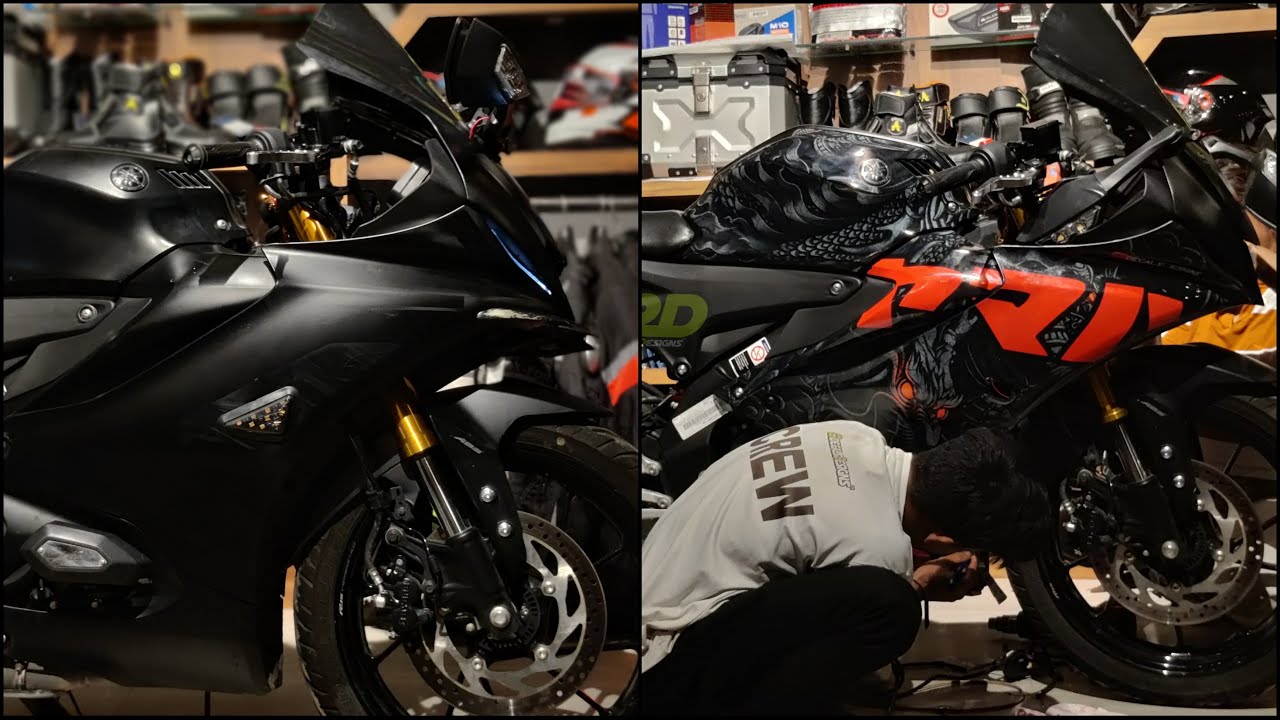 India's First R15 V4 R15M WRAPPED by India's No1 Wrappers