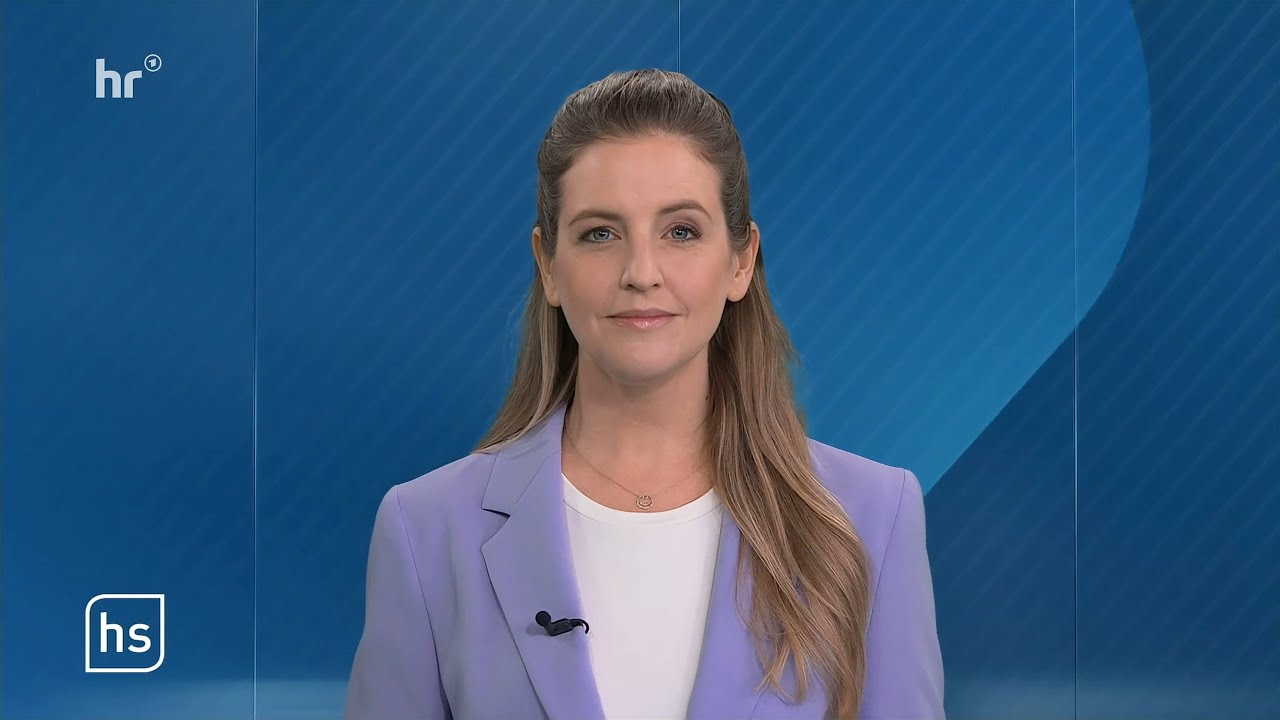 Jennifer Sieglar Hessenschau-Nachrichten - 08-09-2025 #tvgucker