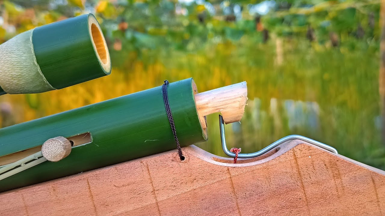 Make DIY bamboo slingshots easily