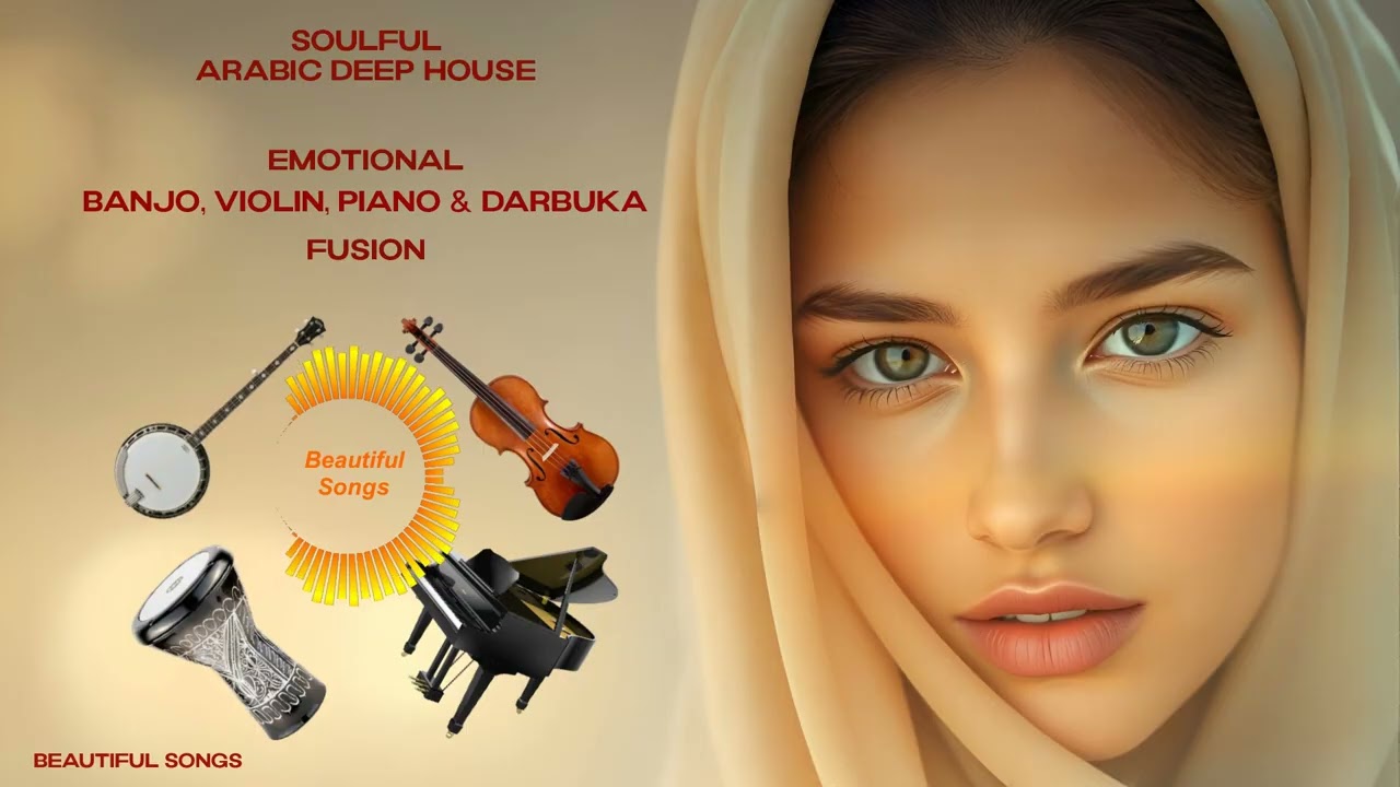 Soulful Arabic Deep House: Emotional Banjo, Violin, Piano & Darbuka Fusion