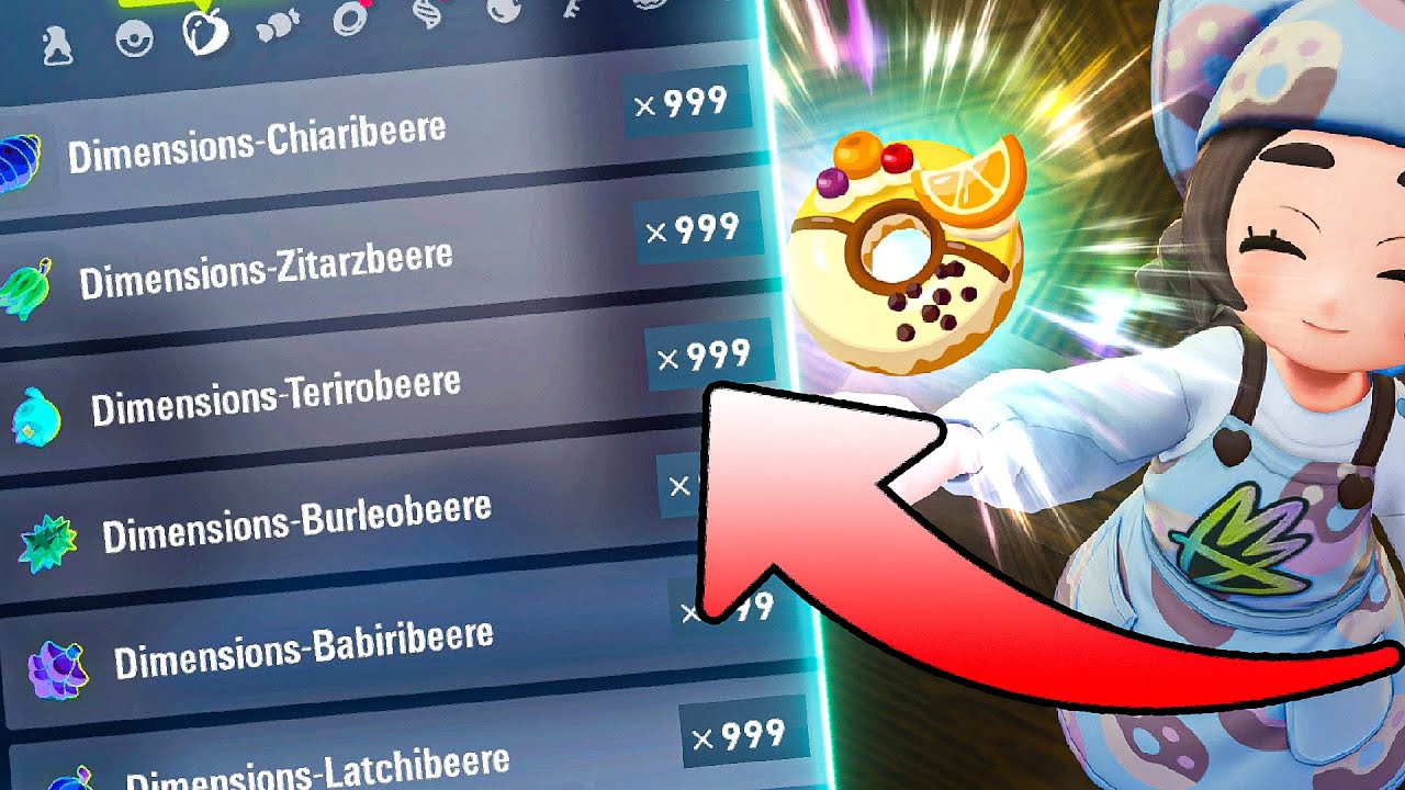 SO farmt ihr am BESTEN Dimensionsbeeren in Pokémon-Legenden: ZA!