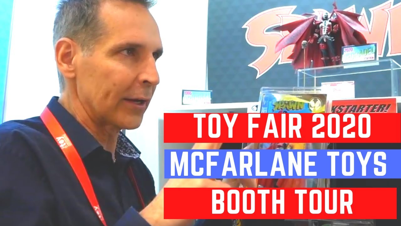 Toy Fair Coverage: Todd Mcfarlane & McFarlane Toys Booth Tour