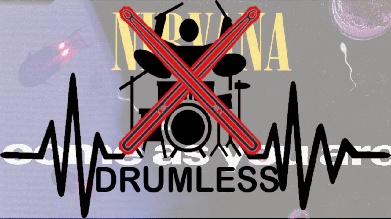 Nirvana - Come as You Are (Drumless Score)