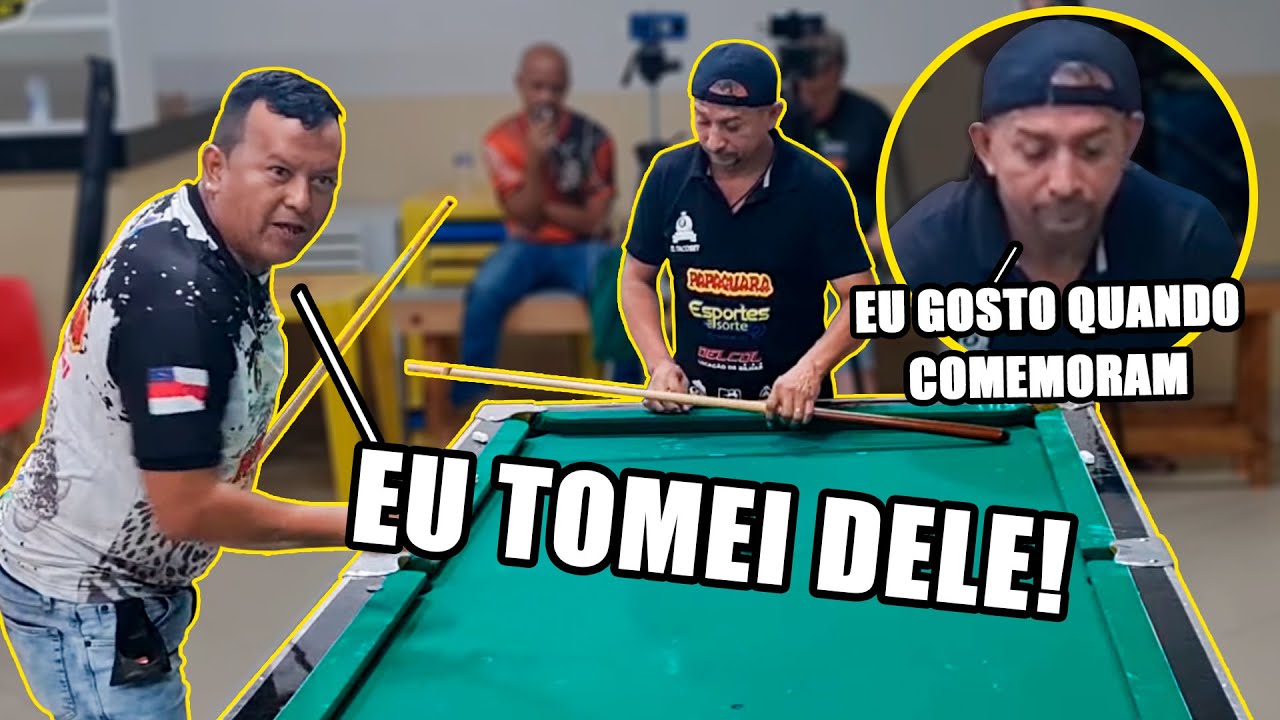 O BAIANINHO GOSTA QUANDO O ADVERSÁRIO COMEMORA...