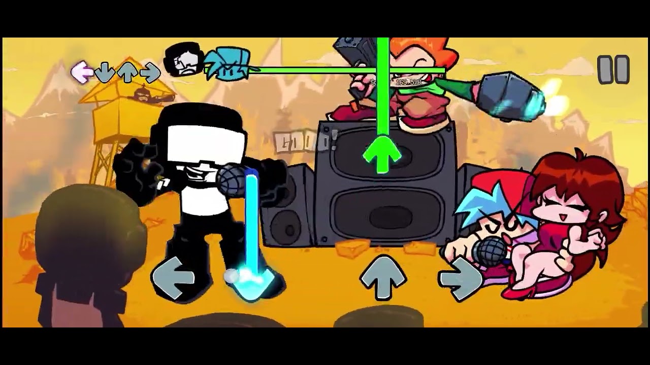 FNF gameplay. *GONE WRONG*