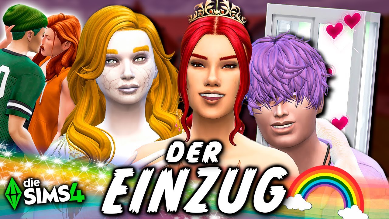 AB INS REGENBOGEN INTERNAT: Liebe, Spaß & geheime Beziehungen 😍😏🌈 Die Sims 4 Nesmeralda