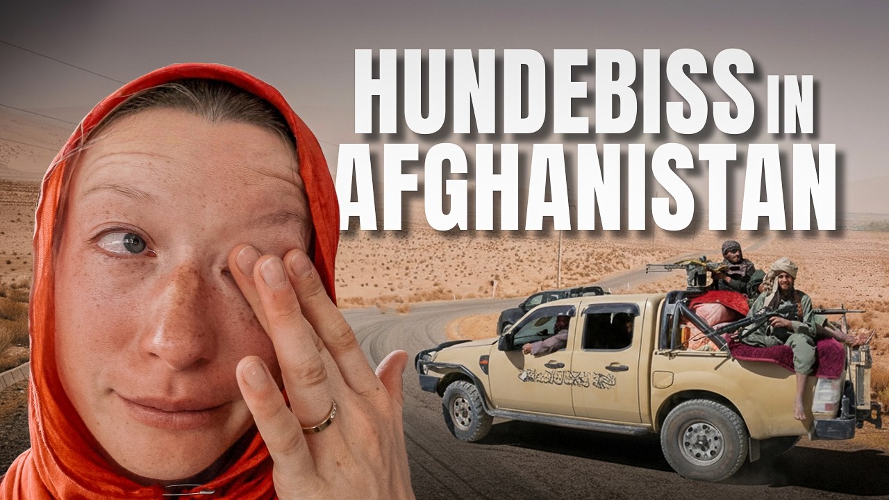 TALIBAN HELFEN uns nach HUNDEBISS in Afghanistan 🇦🇫 | RADWELTREISE | [3/3]