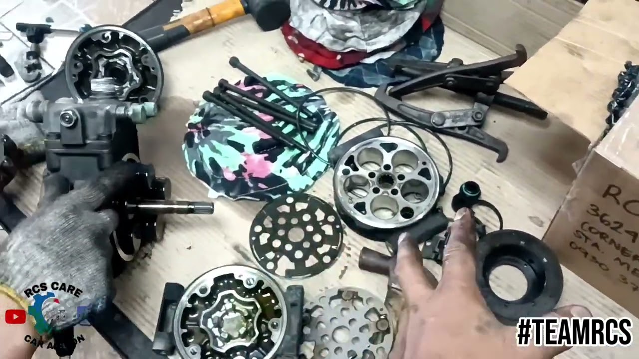 REPAIR COMPRESSOR (15C) | ISUZU CROSSWIND