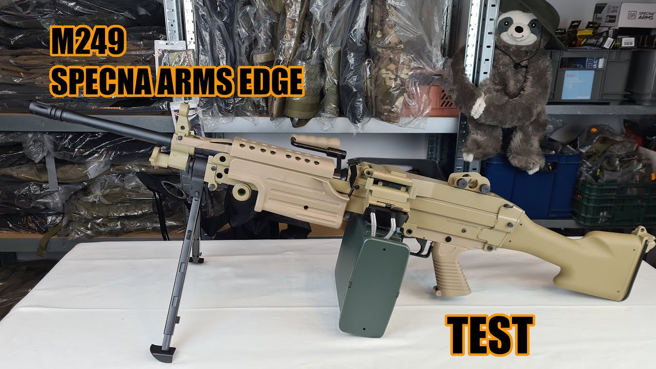 Testujemy M249 EDGE od Specna arms