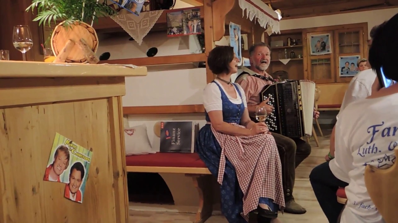 Wenn die Sonn untergeht am Karwendel - Gitti und Richi (ehemals beim ALPENTRIO TIROL)