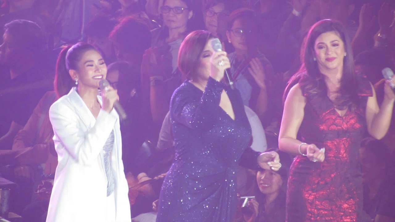 Sarah G ,Sharon Cuneta, Regine Velasquez sings 