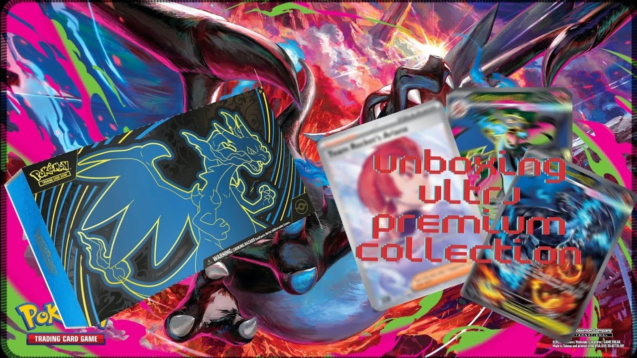 🔥UNBOXING ULTRA PREMIUM COLLECTION MEGA CHARIZARD X 🔥