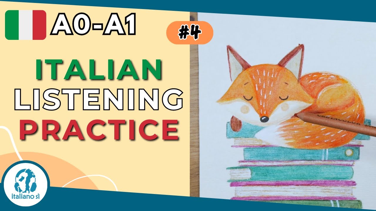 🖼️ #4 | Where is the fox? (Italian A0-A1)