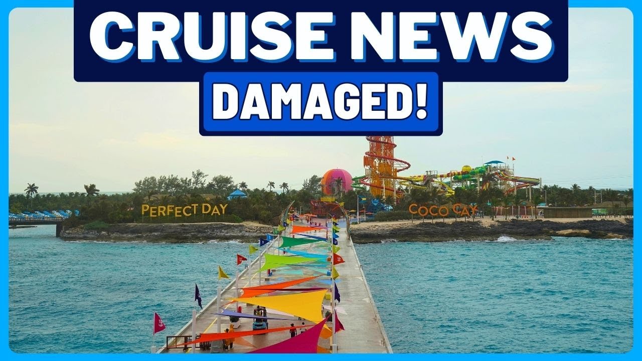 Круизные новости: Частные острова NCL и Royal Caribbean повреждены, популярное шоу отменено.