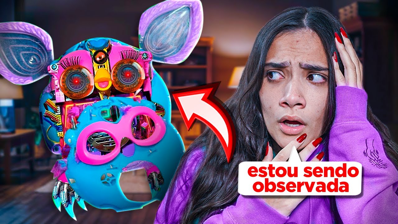 DESCOBRI QUE MEU FURBY TEM UMA CÂMERA NOS OLHOS E ESTÁ ME VIGIANDO!