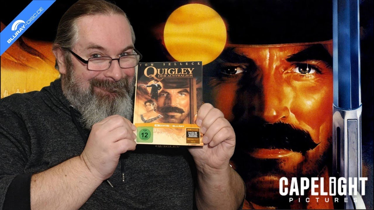 Ausgepackt QUIGLEY DER AUSTRALIER (Limited 4k-UHD Mediabook Edition) von Capelight Pictures