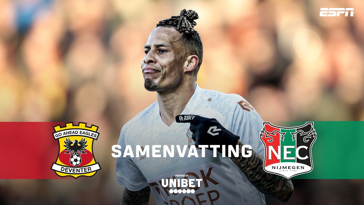 🤔 CURIEUZE PINGEL in SLOTFASE, CHERY DIRECT trefzeker! ⚽️💥 | Samenvatting Go Ahead Eagles - N.E.C.