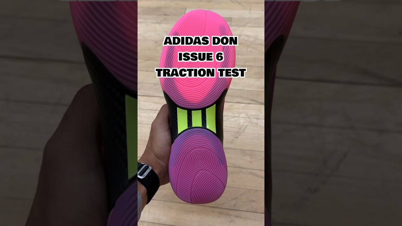 Adidas DON Issue 6 Traction Test! 🕷️ #adidas #basketballshoes #donovanmitchell #ballislife