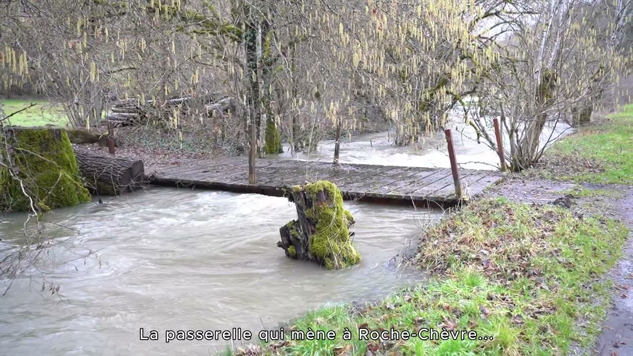 Crue à Val-Suzon - Grotte de Roche-Chèvre