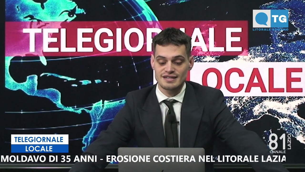 TELEGIORNALE LITORALE ROMANO 15 02 2026