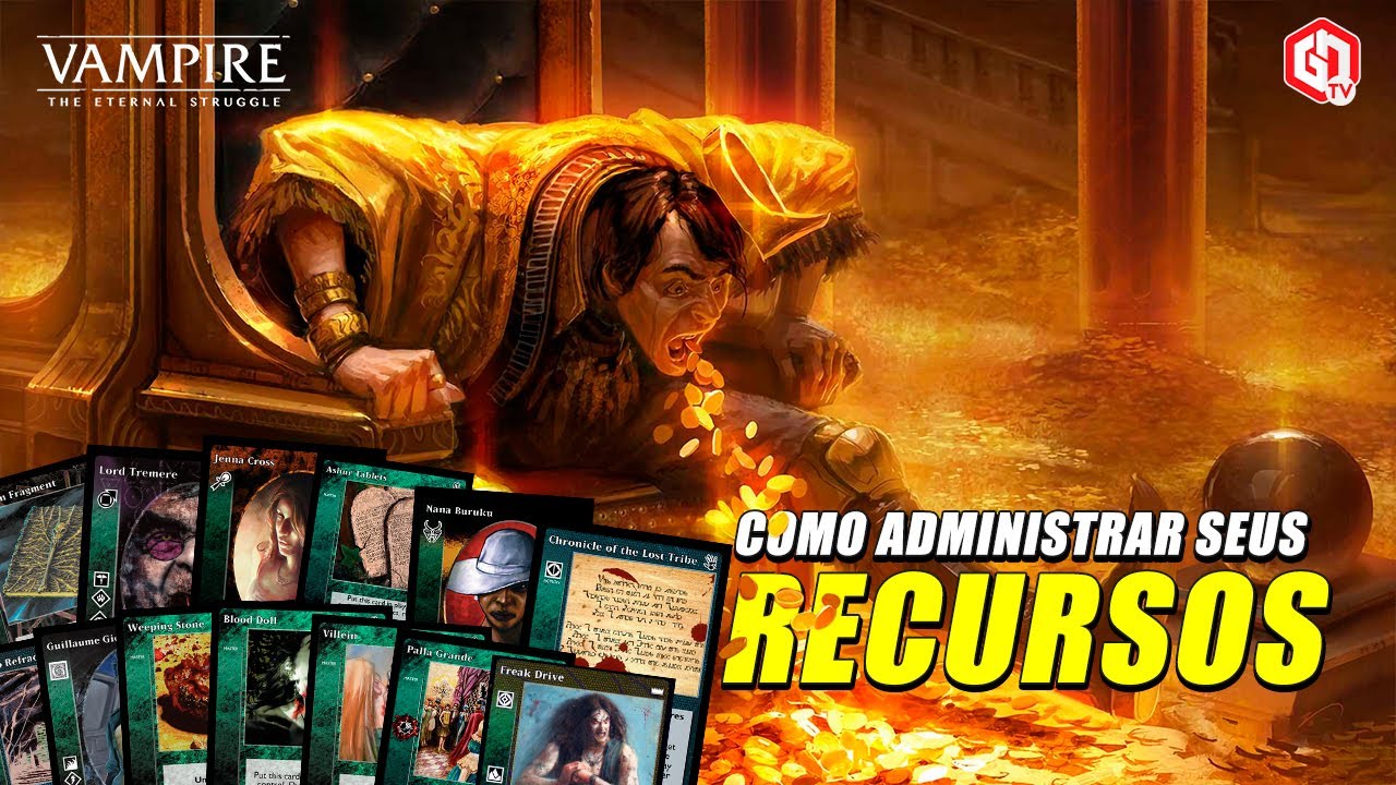 Aprenda a administrar seus RECURSOS | Vampire The Eternal Struggle (VTES)