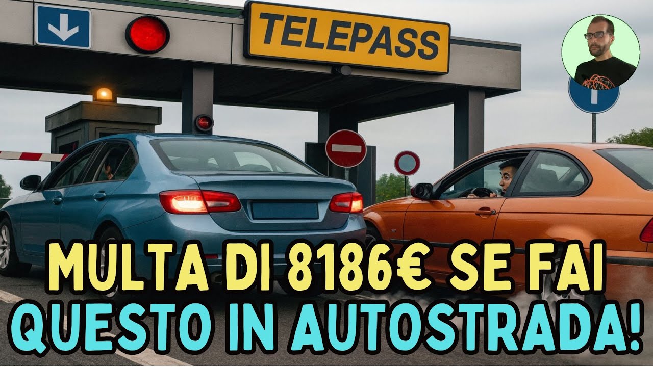 AL CASELLO NON C’È TOLLERANZA: UN ERRORE FREQUENTE RIPRESO DALLE TELECAMERE PUÒ COSTARTI MOLTO CARO!