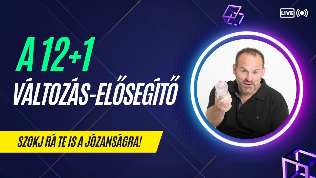 A 12+1 VÁLTOZÁS-ELŐSEGÍTŐ