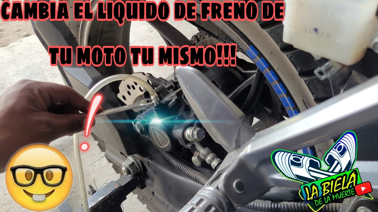 Cambiando el liquido de frenos a la Italika 250z