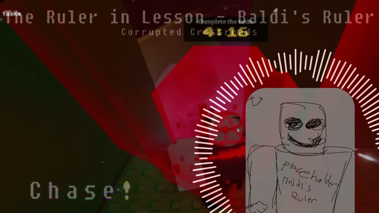 Baldi's Ruler (Chase Theme) - The Ruler in Lesson [Game: Corrupted Crossroads]