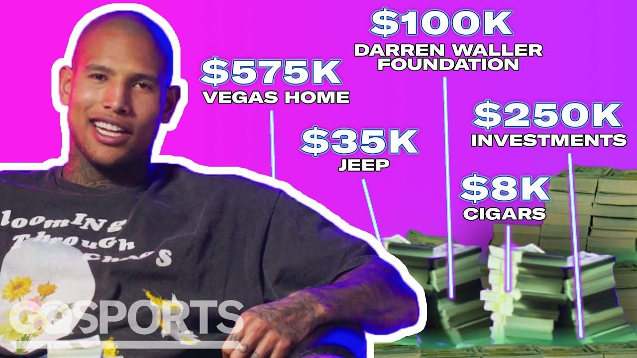 How New York Giant Darren Waller Spent His First $1M | My First Million | GQ Sports