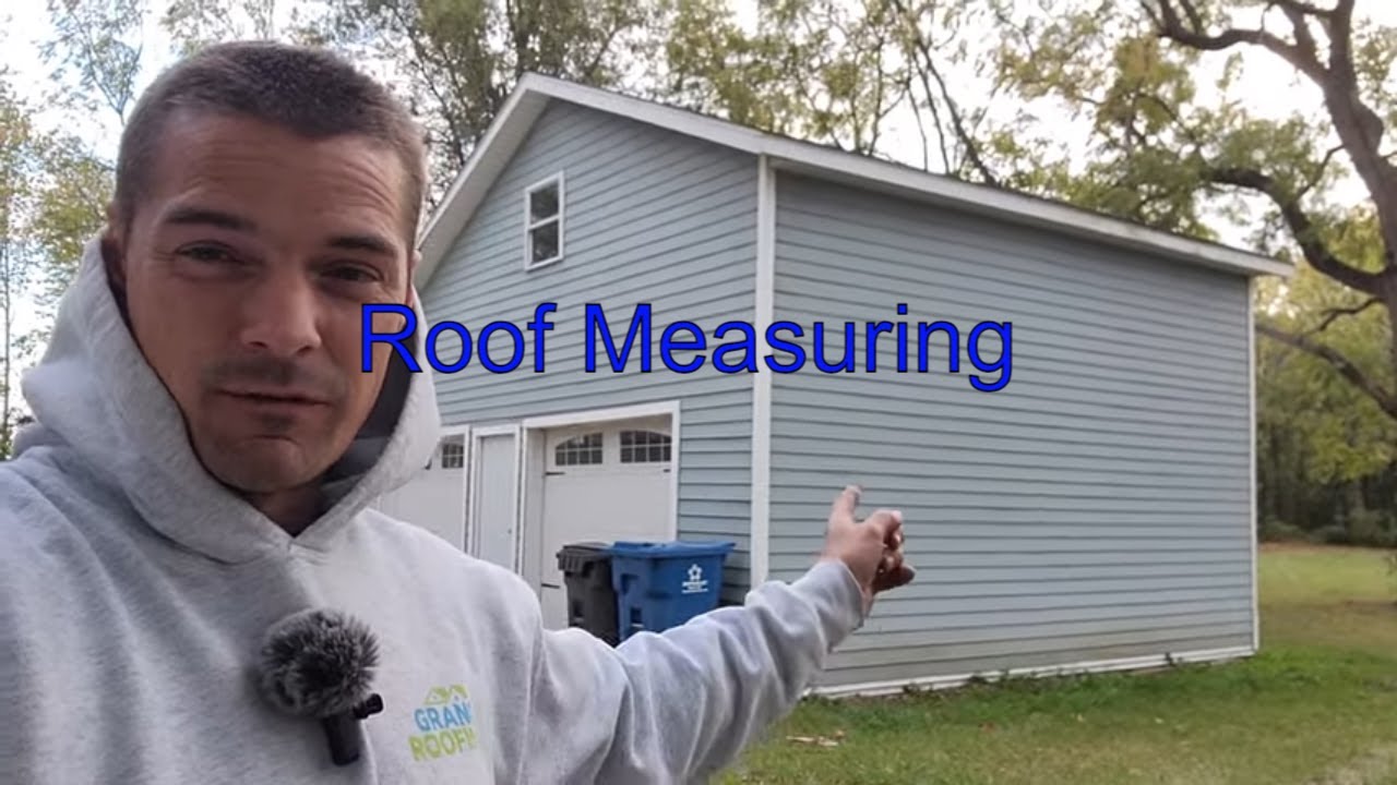 How To Measure a Roof The Easy Way