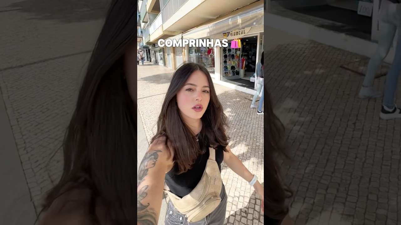 J&aacute; teve vontade de fazer isso?  🛍️ #portugal #europa #compras