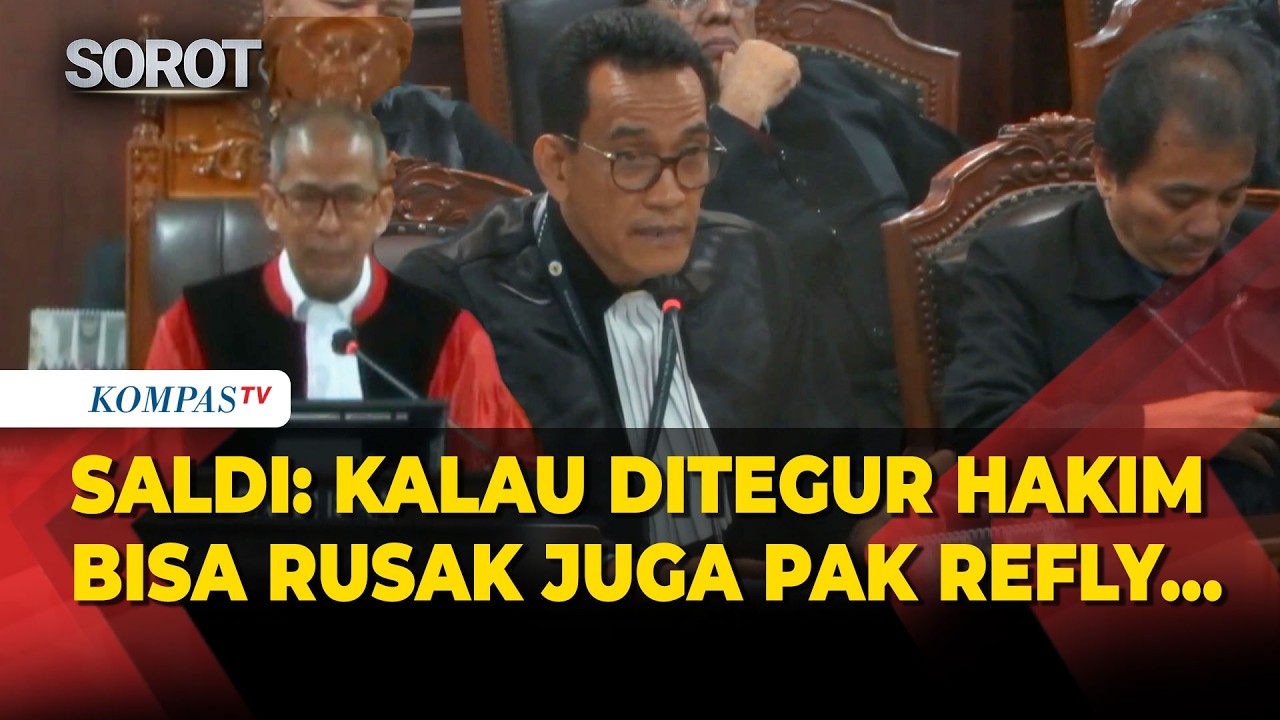 Hakim MK Saldi Sanggah Refly di Sidang Uji Materi Gugatan Roy Suryo di Kasus Ijazah Jokowi: Pelan..