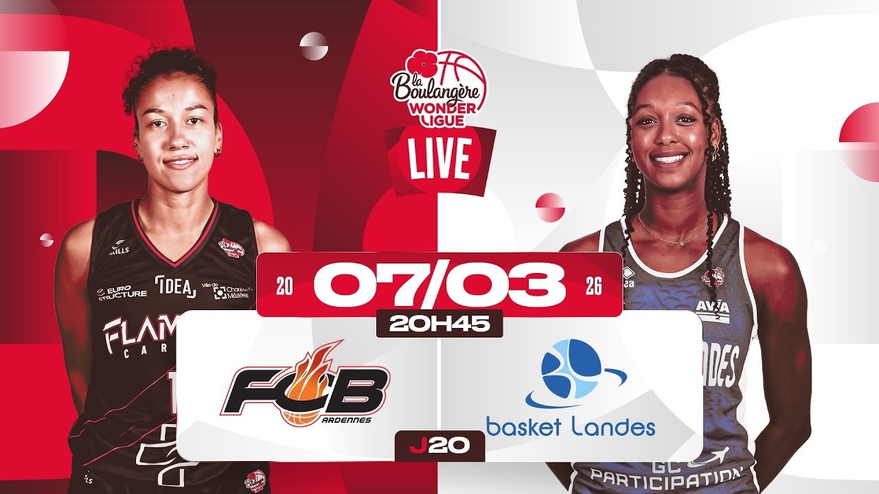 [REPLAY] Charleville-Mézières - Basket Landes | J20 La Boulangère Wonderligue 2025-2026