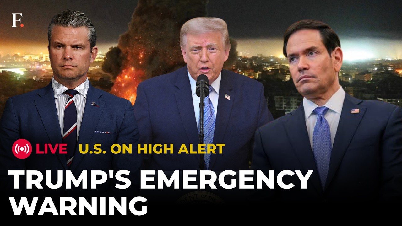 Trump's Emergency Announcement LIVE | US On High Alert? Trump Issues Urgent Warning